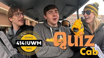 Quiz Cab: Game On - 414 for UWM Giving Days