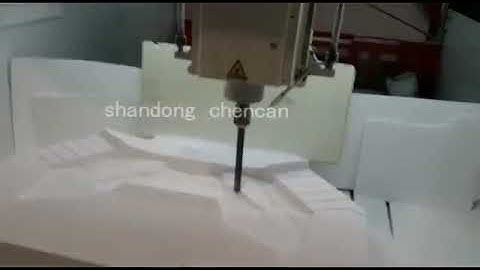 Russia customer milling foam patterns with 2040 mold milling CNC Machine center