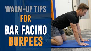 Top 3 Tips for Bar Facing Burpees