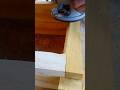 Pembuatan motif belah rotan pada kusen #woodworking #diy #tukangkayu #tips #tools