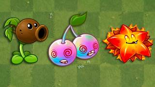 Hybrid Plants in Plants Vs Zombies 2 - Coconut Shooter, Hypno Cherry, and Fire Starfruit