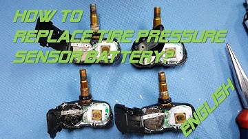 How To Replace Tire Pressure Sensor Batteries (TPMS) on Lexus GS 450h - ENGLISH How to disable TPMS
