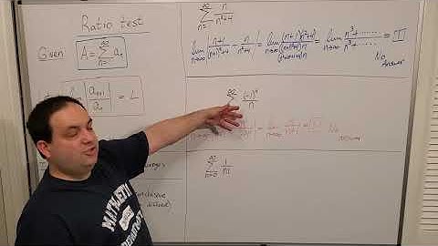 Calculus II -- Ratio and Root Tests for Convergence