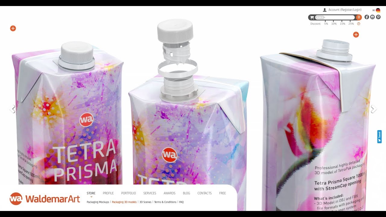 Download Making Of The Packaging Mockup With Adobe Dimension And Photoshop Tutorial Youtube