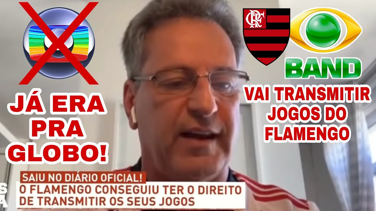 BAND VAI TRANSMITIR JOGOS DO FLAMENGO? PRESIDENTE DO ATHLETICO SE RENDE AO  MENGÃO 