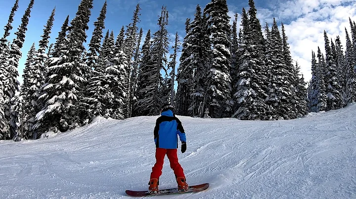 Sakdina On Snowboard at Whistler, Post Malone - Be...