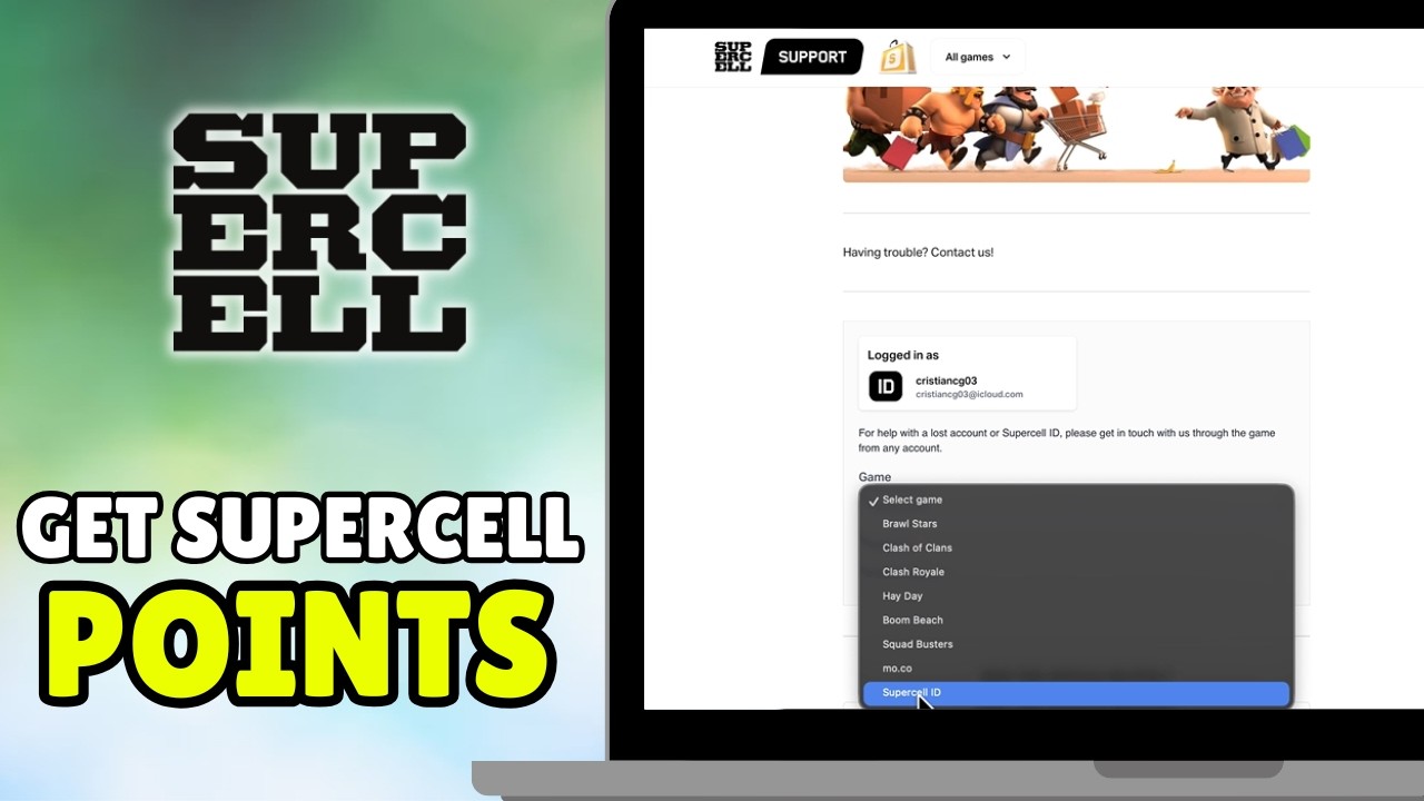 How To Get Supercell ID Points Fast (2026) - Get Supercell Points In ...