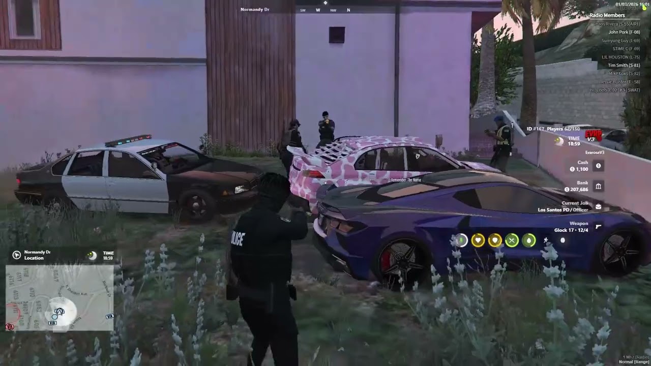 SHOTS FIRED EVAROSE RP