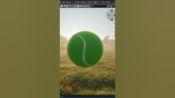 Model these Tennisballs in under 1 Minute in Blender! 🎾 #blender3d #blendercommunity #3Danimation