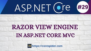 (#29) Razor View Engine in ASP.NET Core | Razor Syntax