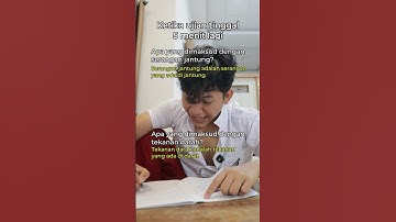 Ketika ujian tinggal 5 menit lagi #shaideography