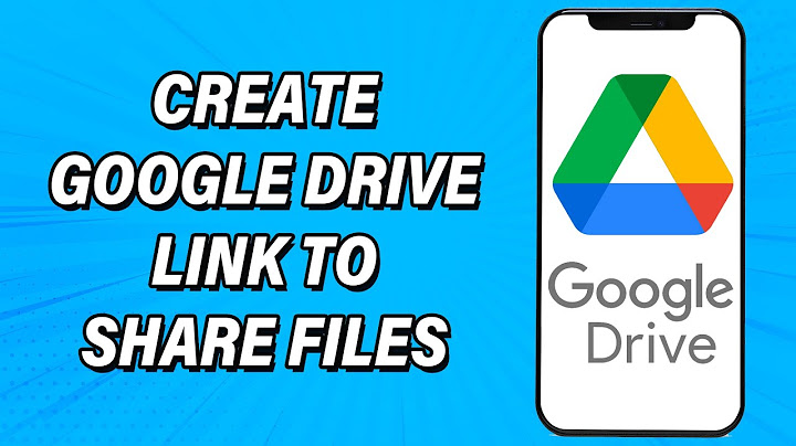 How to share your google drive link