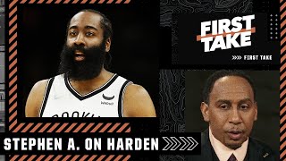 Stephen A.: NOTHING could make James Harden happy in Brooklyn right now | First Take