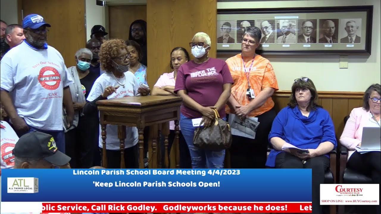Lincoln Parish School Board Meeting 4 4 2023 YouTube Lincoln parish school board meeting 4 4 2023 youtube