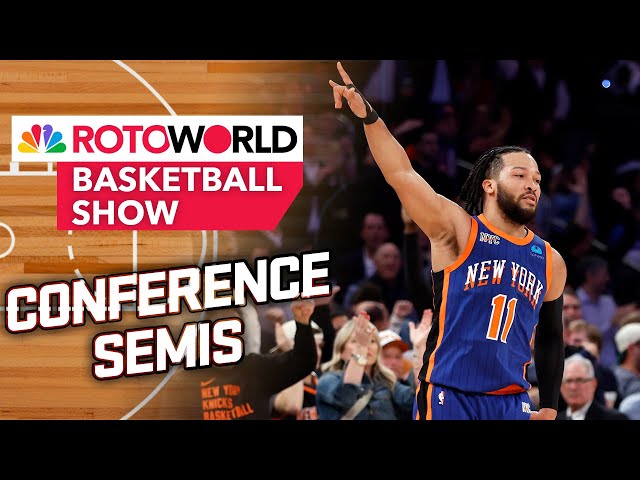 Conference semifinals thoughts, Hawks win draft lottery | Rotoworld Basketball Show (FULL SHOW)