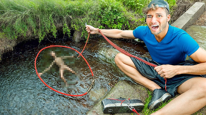 Encontrei coisas bizarras na Pesca Magnética depois do Furacão