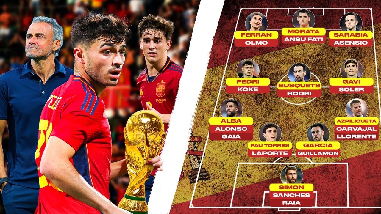 Here's Why SPAIN WILL WIN THE WORLD CUP in QATAR 2022 - Pedri - Gavi - Luis Enrique