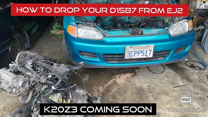 Honda Civic dx k20z3 swap (auto to manual )part 2
