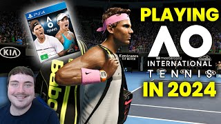 PLAYING THE SURPRISINGLY GOOD AO TENNIS IN 2024