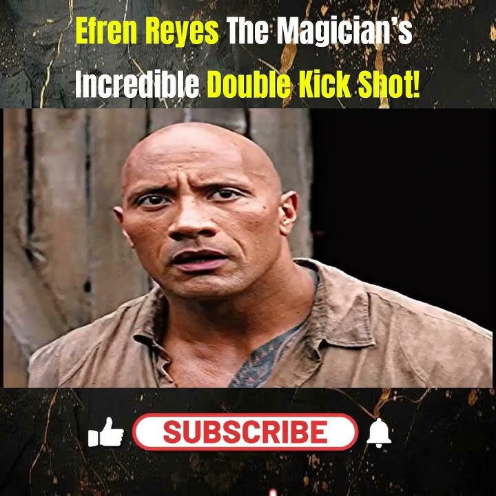 Efren's Most Jaw-Dropping Kickshot Yet!