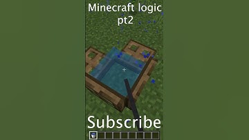 Minecraft logic pt 2#minecraft #logic #minecraftlogic #funny #memes