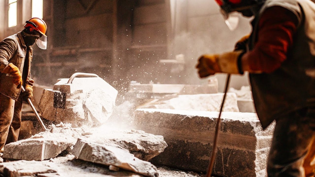 Mega Crushing Process - Rocks & Stones Crushed with Massive Machine ...