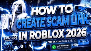 HOW TO CREATE SCAM LINK IN ROBLOX 2026 | TUTORIAL #roblox #robloxscamlink screenshot 3