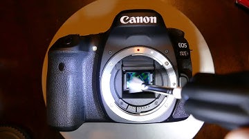 How to use Arctic Butterfly from VisibleDust to clean Canon 80D sensor