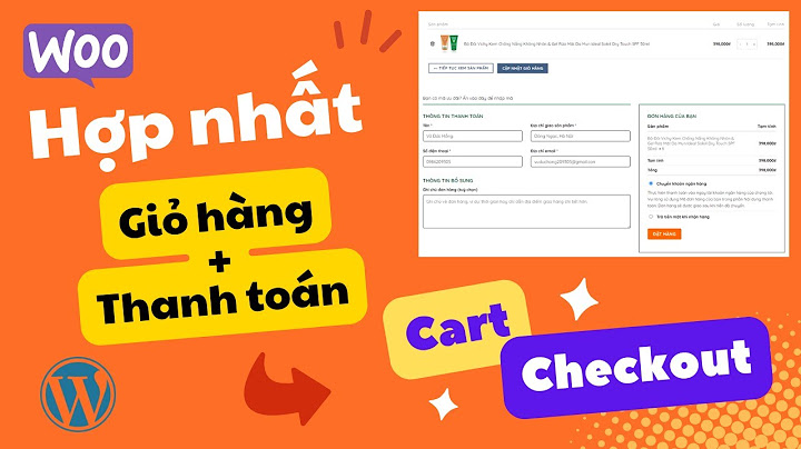 Chỉnh sửa phương thức thanh toán woocommerce checkout page