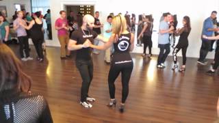 Bachata workshop with ''Ataca'' & ''La Alemana'' at the Island Touch night on January 4th 2015 Bachata workshop with ''Ataca'' & ''La Alemana'' at the Island Touch night on January 4th 2015