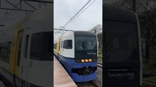 JR東日本 外房線 E257系 わかしお 安房鴨川行き 大原駅 発車 #鉄道