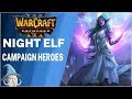 Reforged Night Elf Campaign Heroes Models, Spells & Abilities | Warcraft 3 Reforged Beta