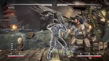Mortal Kombat X reptile post patch (1.14) combo