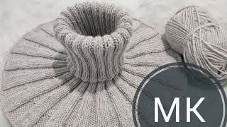 🧶МАСТЕР-КЛАСС🧣❄ манишка-воротник