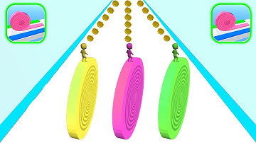 Layers Roll Gameplay All Levels Android, iOS Mobile Walkthrough #14