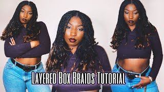 Let’s Do Some Layered Box Braids!