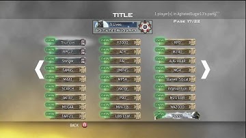 MW2 Challenge Lobby Through System Link | 2012
