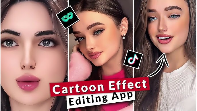 Cartoon Filter Effect Video Editing Tutorial 2024