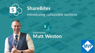 Introducing Collapsible Sections - SharePoint Tutorial