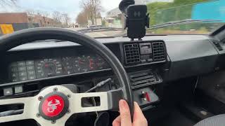 1983 Fiat Ritmo 130 TC Abarth -  Driving - Carcave