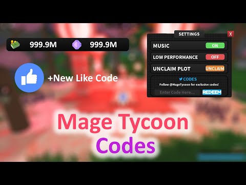 Mage Tycoon Codes! Try Now!