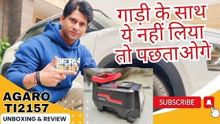 AGARO Best AIR INFLATOR for Car ? | Unboxing & Review | AnshVlogs