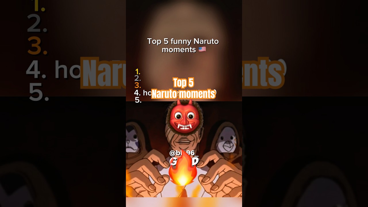 Top 5 funny Naruto moments Part 255