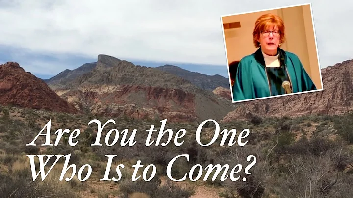 "Are You the One Who Is to Come?" - The Rev. Joan ...