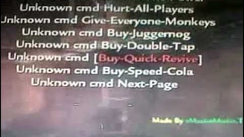 waw xMasterModzx v11.5 mod menu