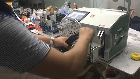 cable wire coil winding and binding machine WPM-212