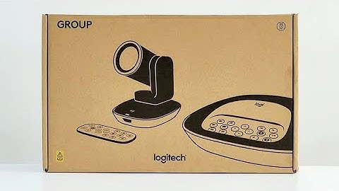 Logitech GROUP Videoconferencing System - Logitech PTZ PRO 2 Unboxing