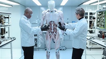 Meet The World FIRST Bipedal, Musculoskeletal Android - Protoclone