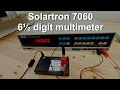 Solartron 7060 - 6½ digit multimeter