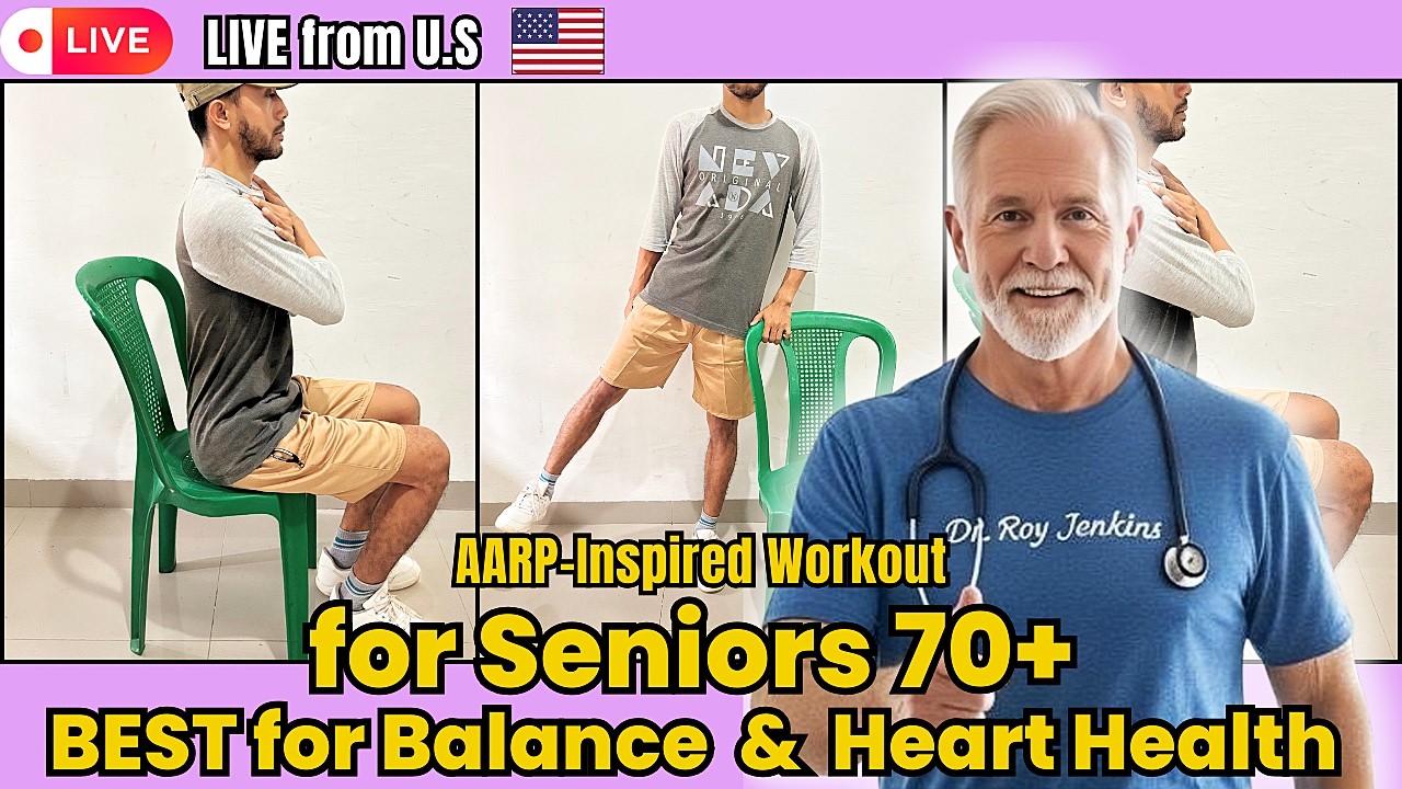 Senior Mobility Exercises : Prevent Falls & Better Balance for Seniors ...